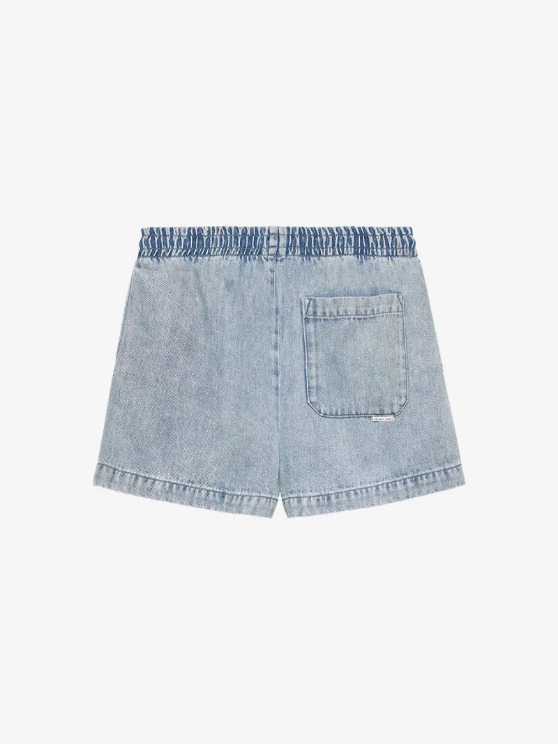 Pull On Denim Shorts van Catwalk Junkie, kleur Light Blue