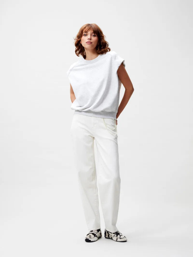 Sleeveless Sweater van Catwalk Junkie, kleur Light Grey  Melange