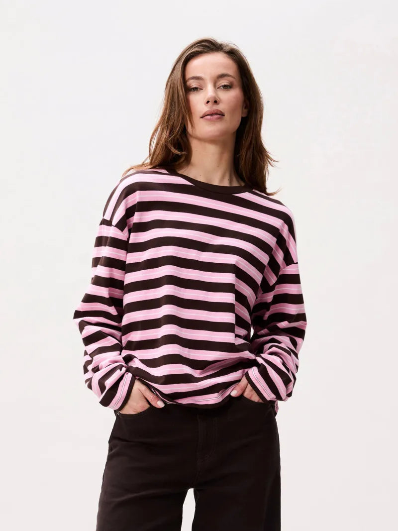 Striped Longsleeve van Catwalk Junkie, kleur Brownie