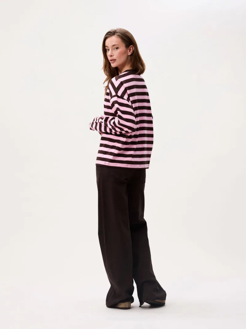 Striped Longsleeve van Catwalk Junkie, kleur Brownie