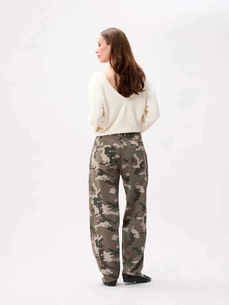 Super Barrel Fit Camo Jeans van Catwalk Junkie, kleur Mountain View