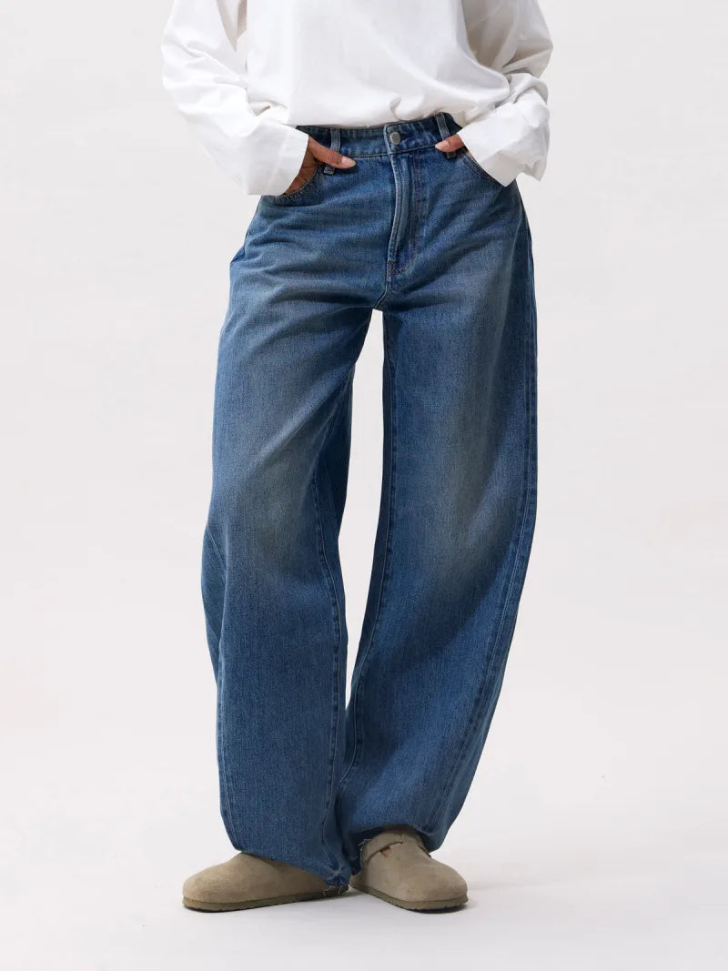 Super Barrel Fit Jeans van Catwalk Junkie, kleur Medium Blue