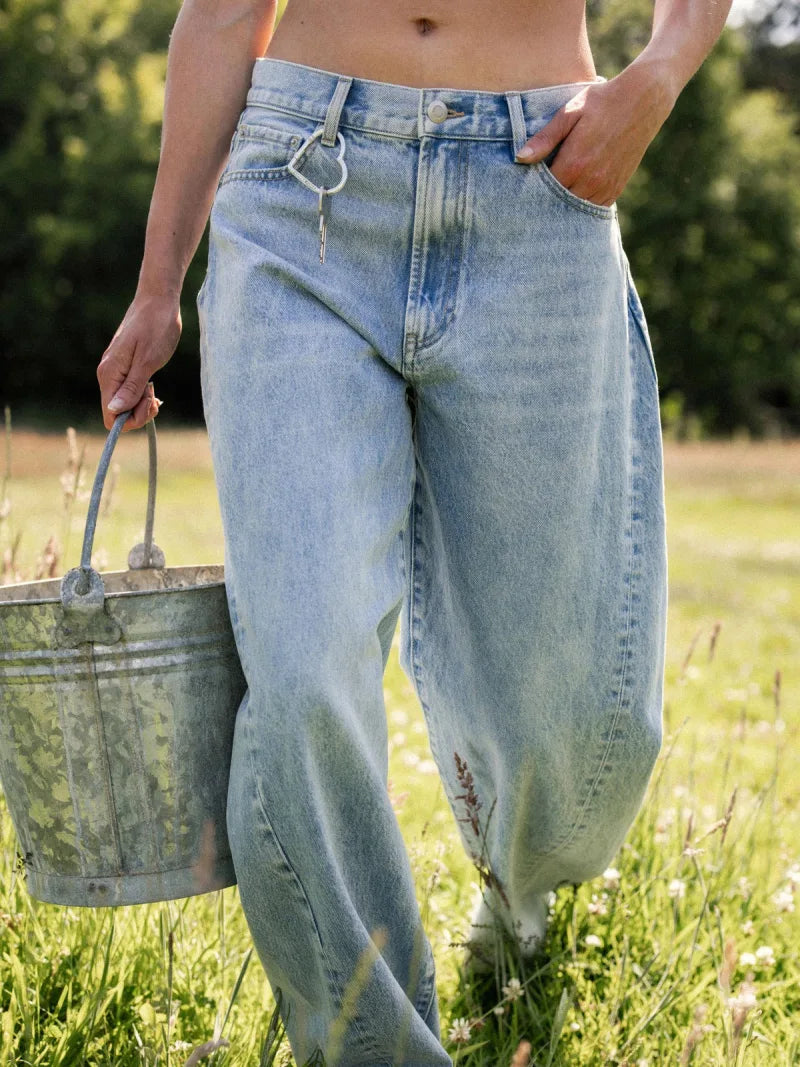 Super Barrel Fit Jeans van Catwalk Junkie, kleur Blue