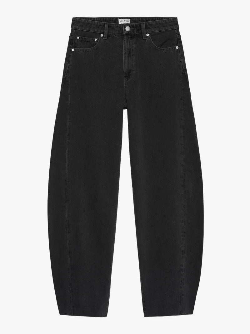 Super Barrel Fit Jeans van Catwalk Junkie, kleur Washed Black