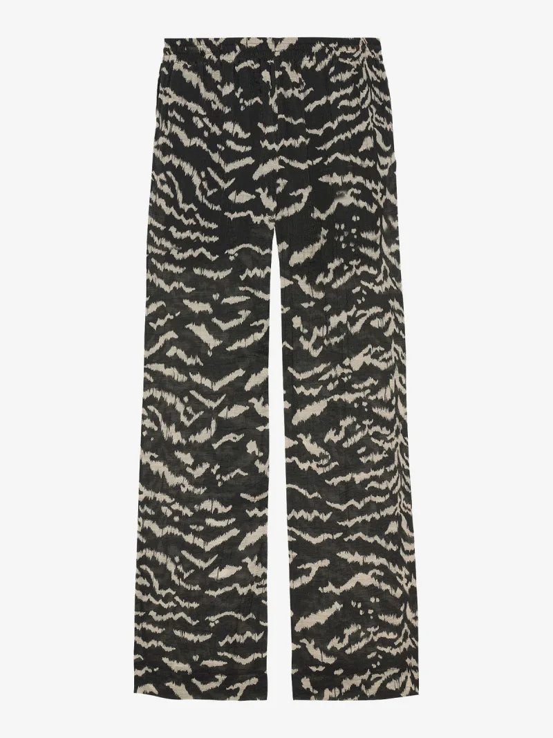 Tiger Pull On Trousers van Catwalk Junkie, kleur Black