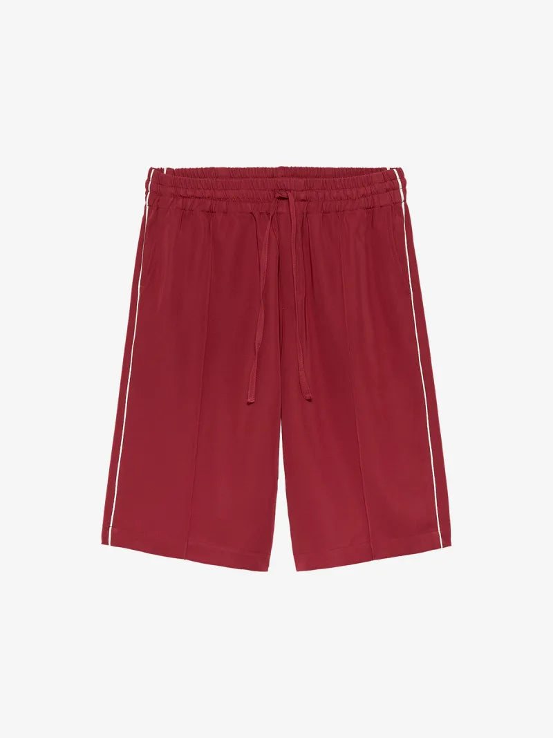 Tracksuit Bermuda With Piping van Catwalk Junkie, kleur Rhubarb