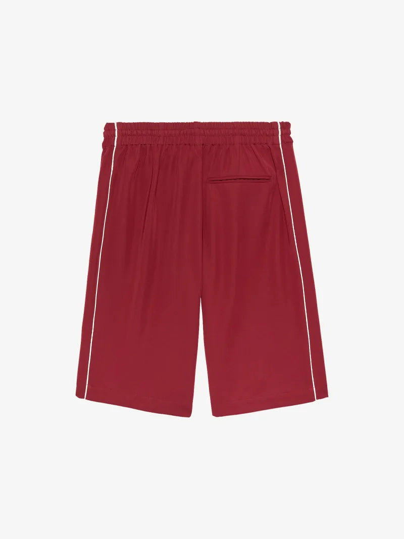 Tracksuit Bermuda With Piping van Catwalk Junkie, kleur Rhubarb