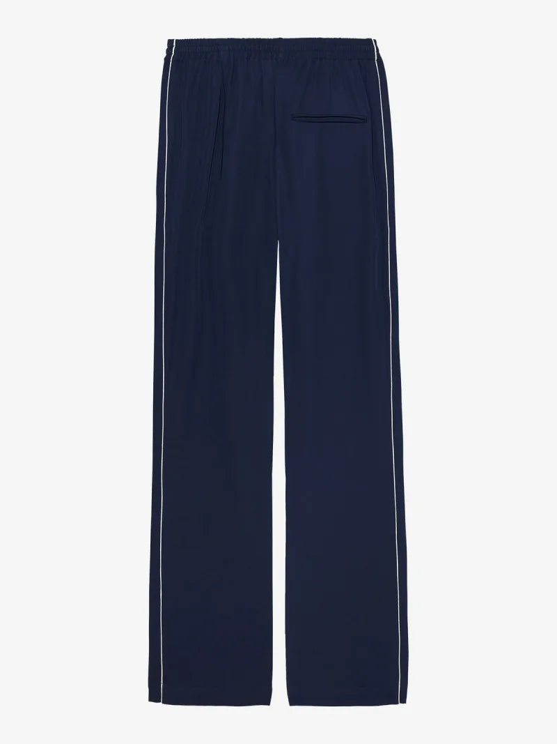 Tracksuit Trousers With Piping van Catwalk Junkie, kleur Navy Blazer