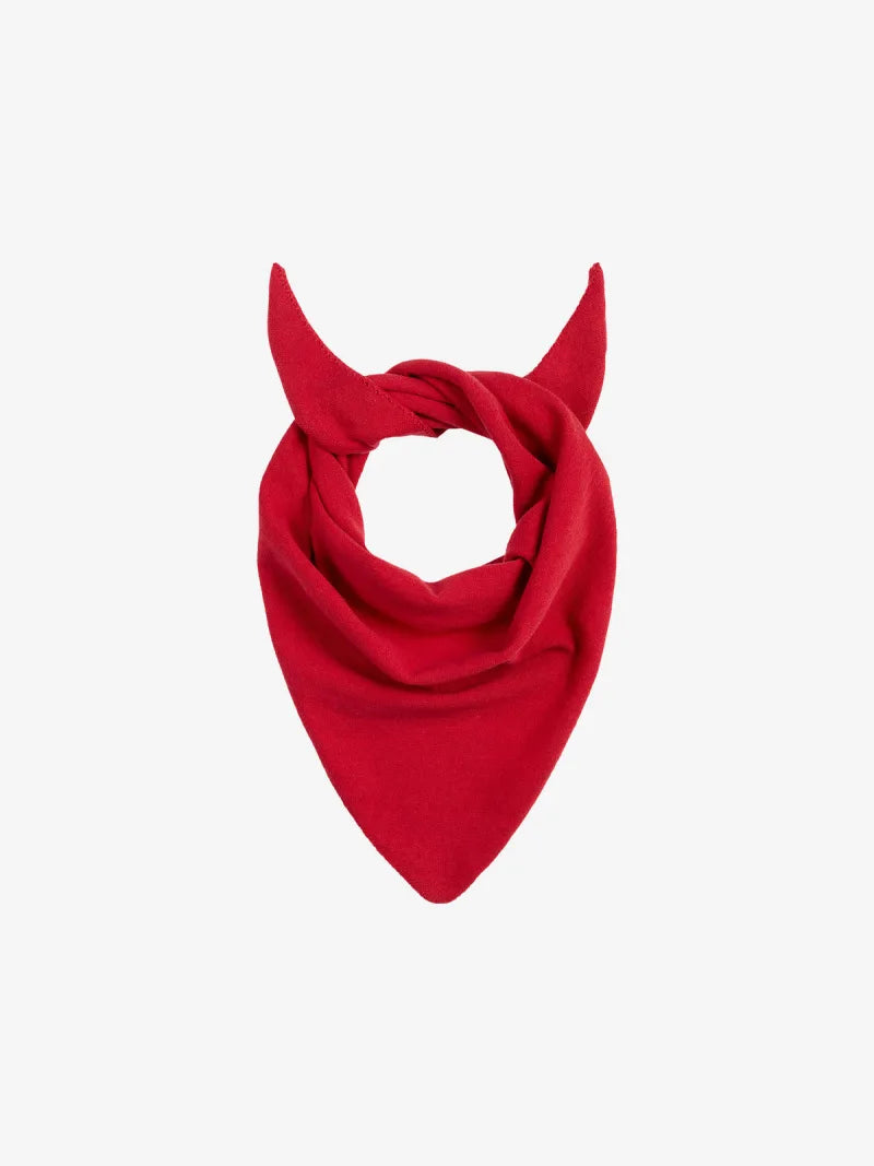 Triangle Scarf van Catwalk Junkie, kleur Ribbon Red