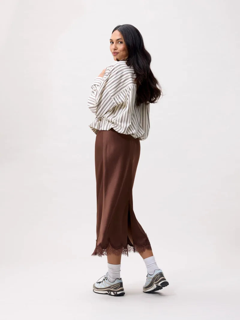Tuck In Blouse van Catwalk Junkie, kleur cream