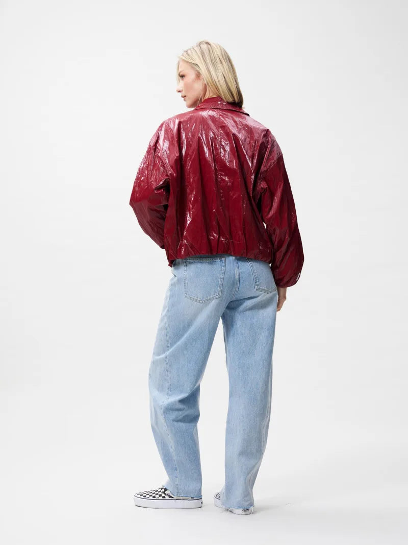 Tuck In Jacket van Catwalk Junkie, kleur Rhubarb