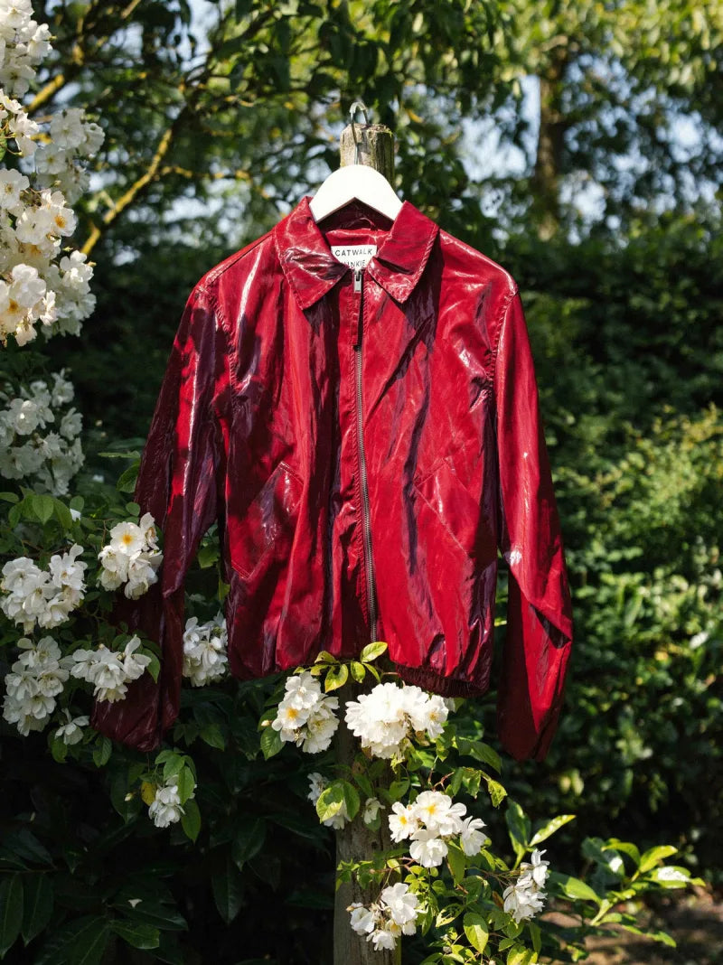 Tuck In Jacket van Catwalk Junkie, kleur Rhubarb