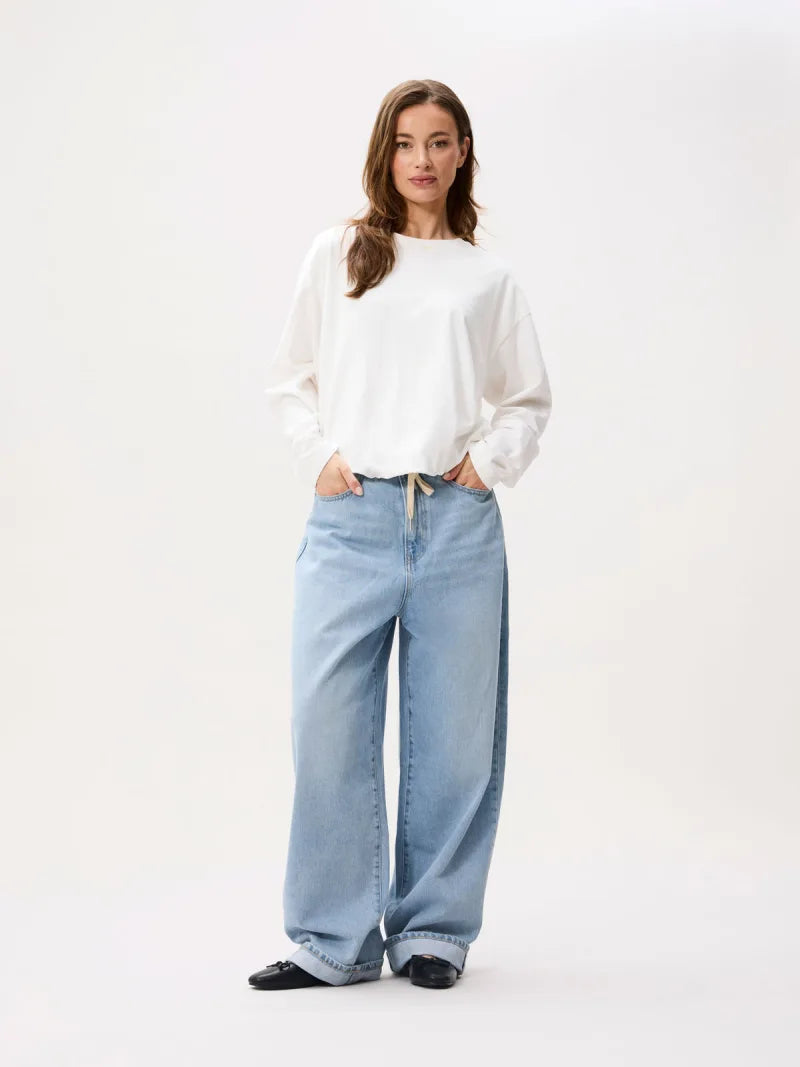 Tuck In Longsleeve van Catwalk Junkie, kleur Off White