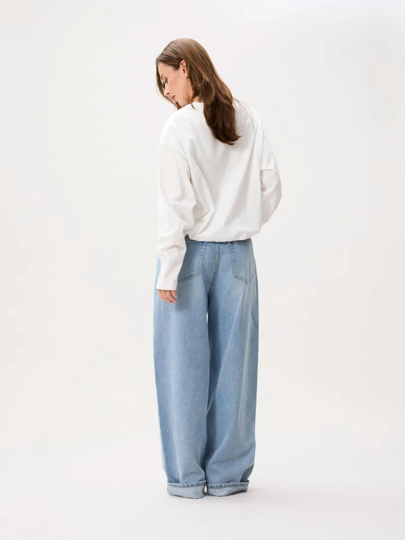 Tuck In Longsleeve van Catwalk Junkie, kleur Off White
