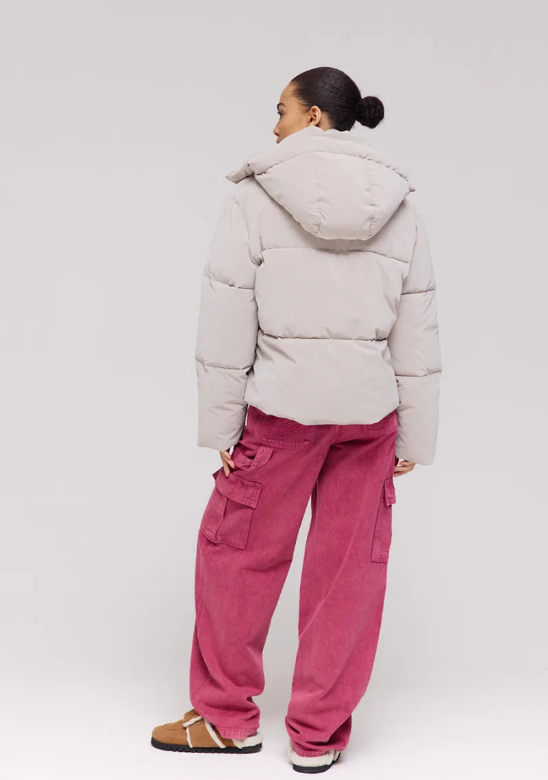 Winterjas Abbie van Harper & Yve, kleur Stone