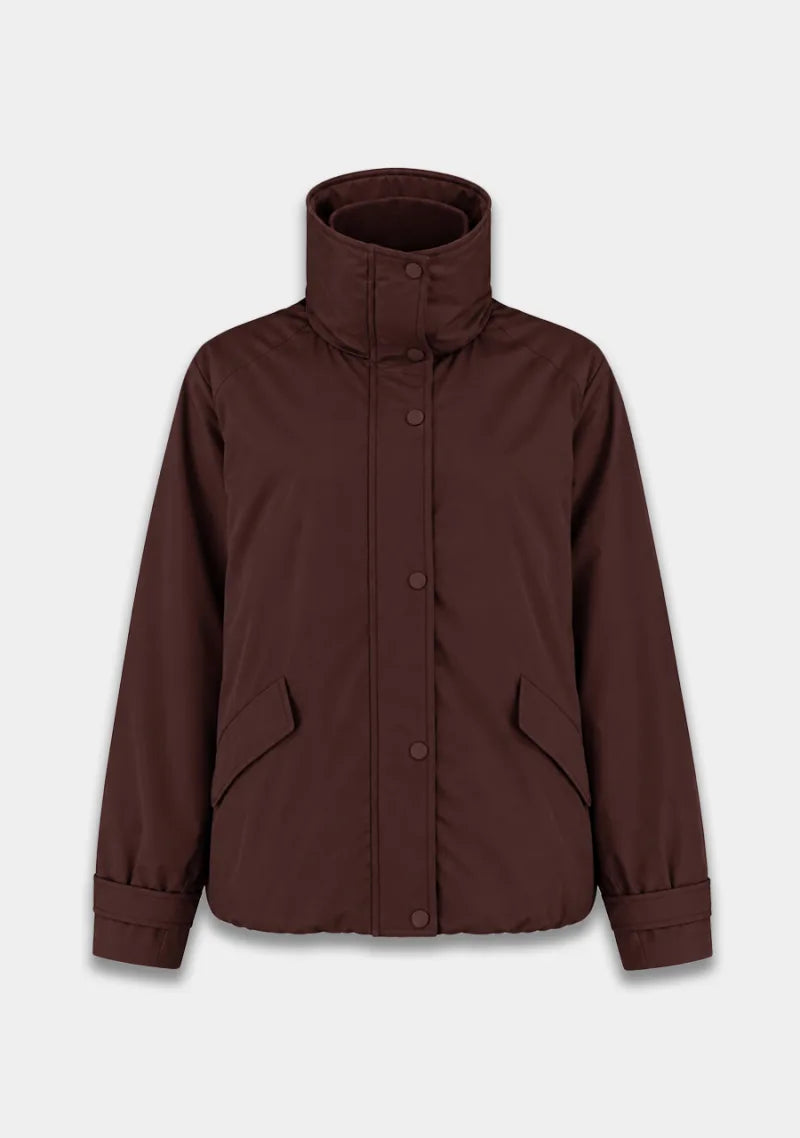 Winterjas Blaze van Harper & Yve, kleur Coffee Bean