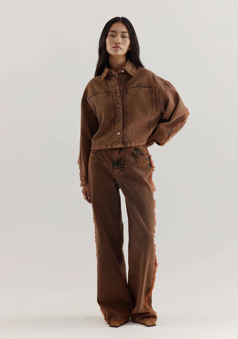 Charissa Jeans van Harper & Yve, kleur Spiced Orange