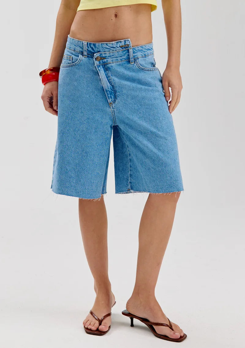 Short Dionne van Harper & Yve, kleur Mid Blue