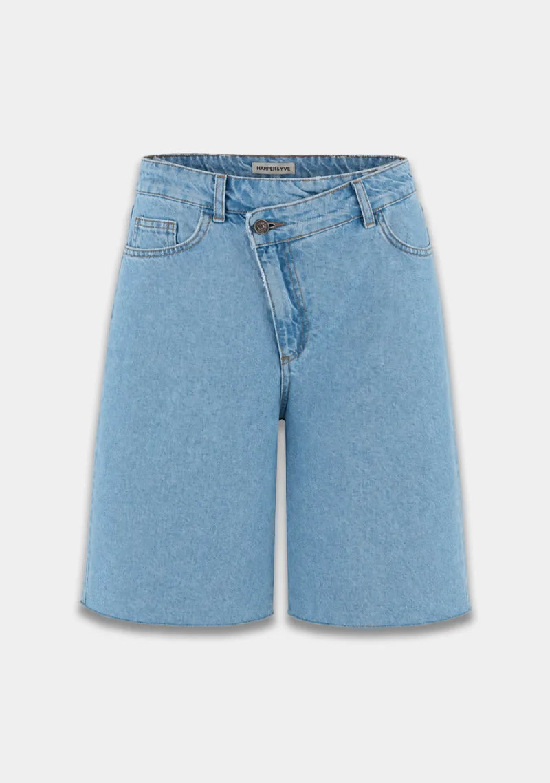 Short Dionne van Harper & Yve, kleur Mid Blue