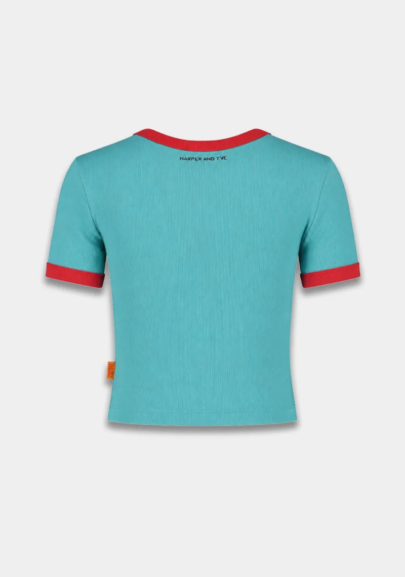 Top Emmy van Harper & Yve, kleur Baby Blue