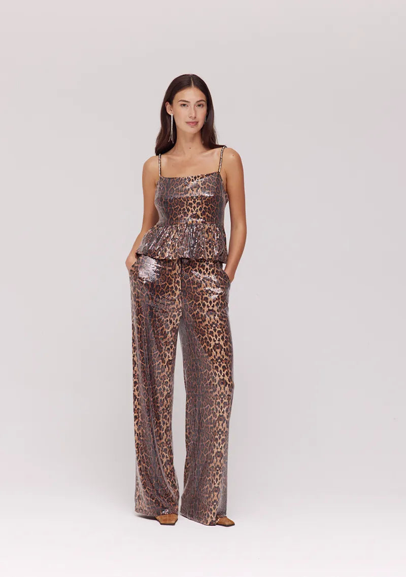 Broek Holly van Harper & Yve, kleur Lexie Leopard