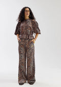 Blouse Jacey van Harper & Yve, kleur Lexie Leopard