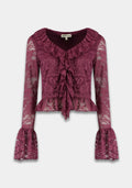 Blouse Jaden van Harper & Yve, kleur Cassis