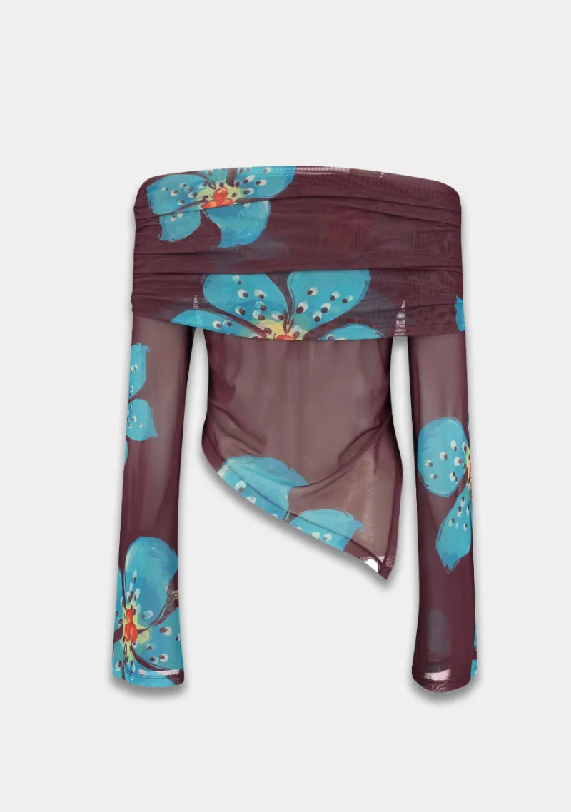 Top Jesse van Harper & Yve, kleur Tropical Flower
