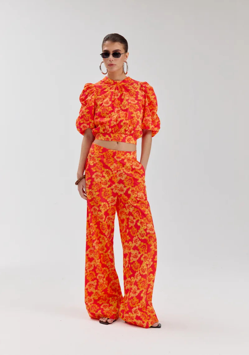 Blouse Macey van Harper & Yve, kleur Blurry Flower