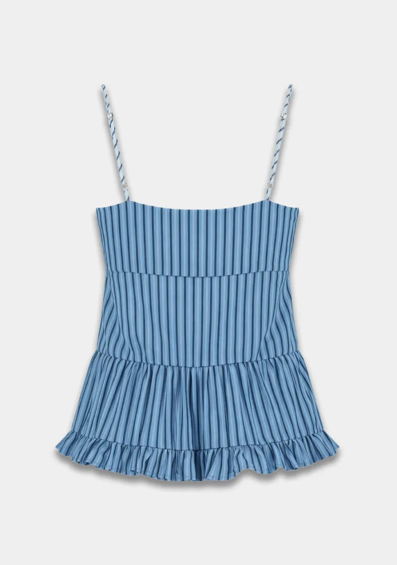 Top Maren van Harper & Yve, kleur Blue Stripe
