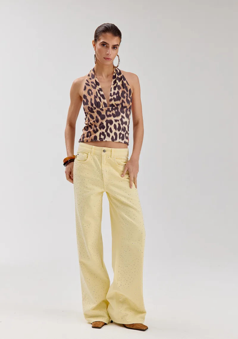 Top Morris van Harper & Yve, kleur Lexie Leopard Light