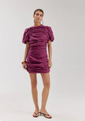 Jurk Nils van Harper & Yve, kleur Cassis