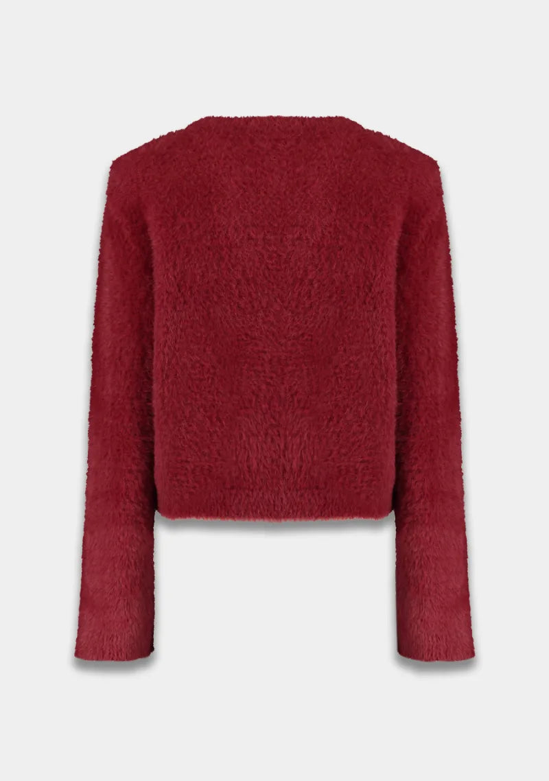 Nina Jumper van Harper & Yve, kleur Ruby Red