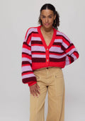 Vest Noor van Harper & Yve, kleur Stripe Muli Lila Love