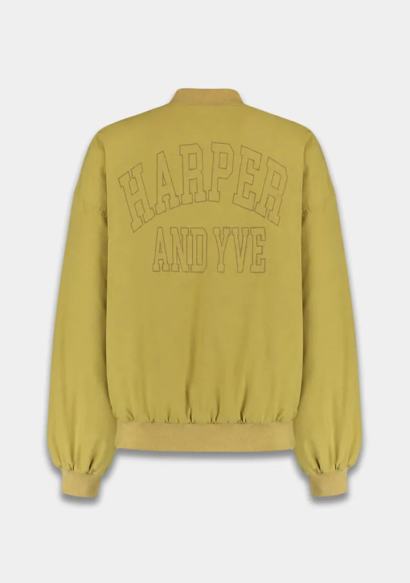 Bomberjack Nora van Harper & Yve, kleur Dirty Mustard
