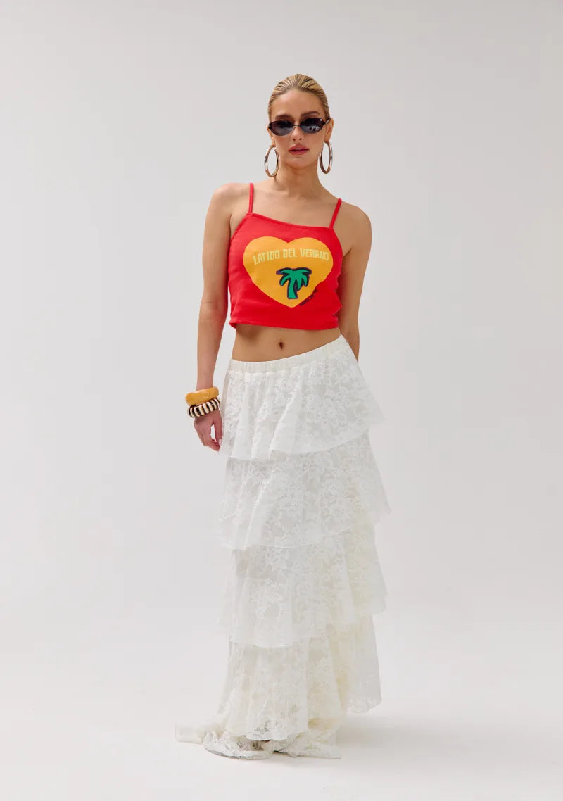 Rok Noue van Harper & Yve, kleur Ecru