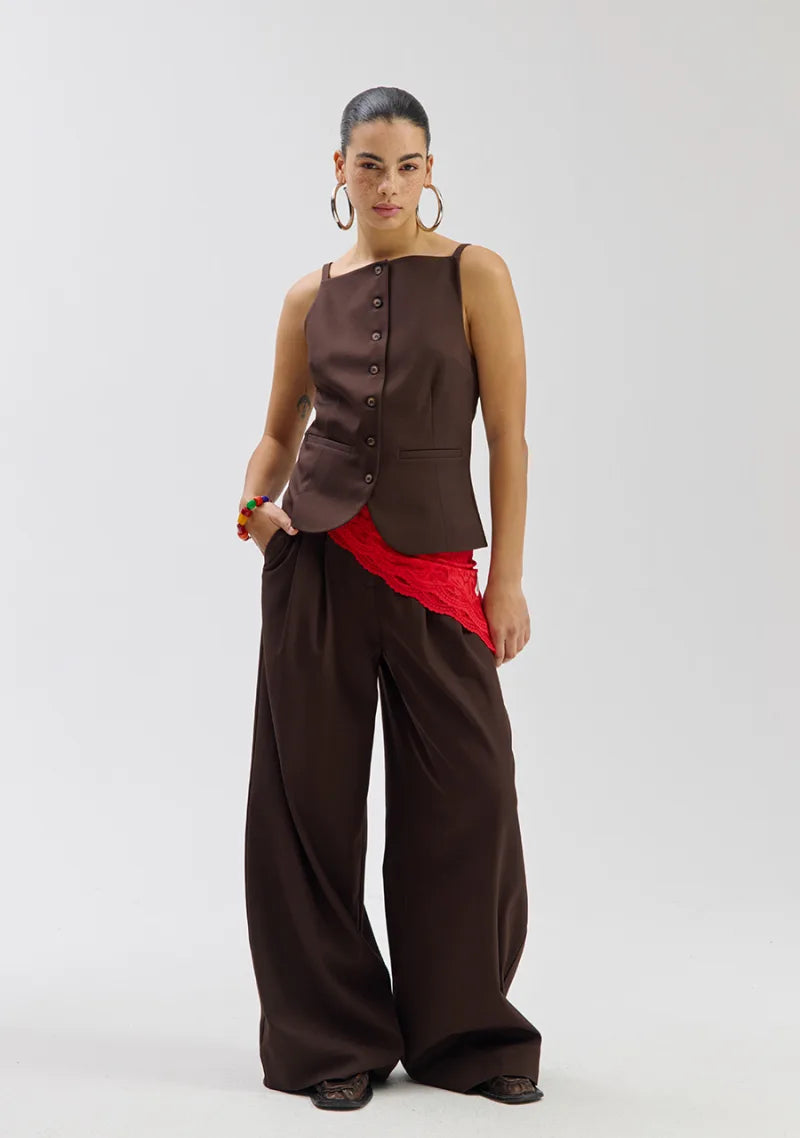 Rey Gi van Harper & Yve, kleur Saddle Brown