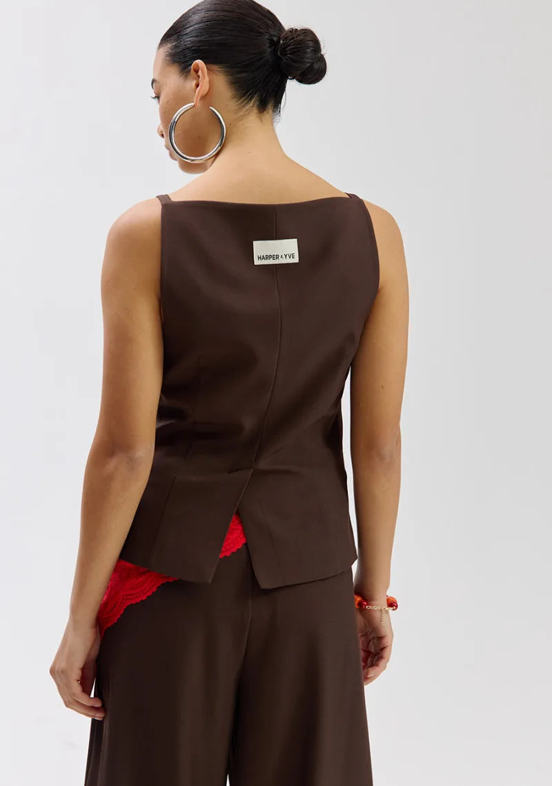 Rey Gi van Harper & Yve, kleur Saddle Brown