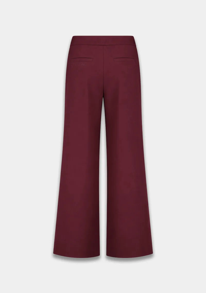 Sadie-Pants van Harper & Yve, kleur Tipsy Red