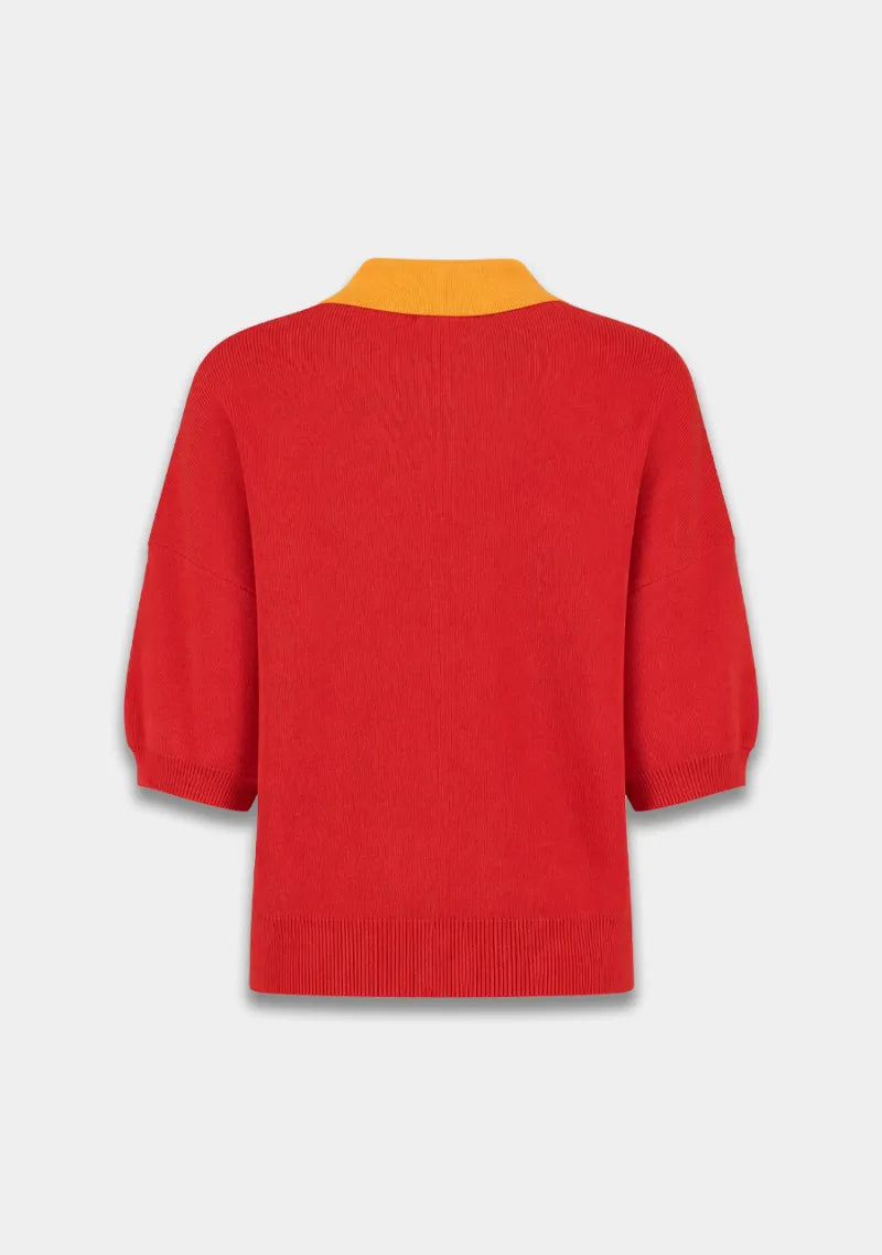 Top Sanny van Harper & Yve, kleur Poppy Red