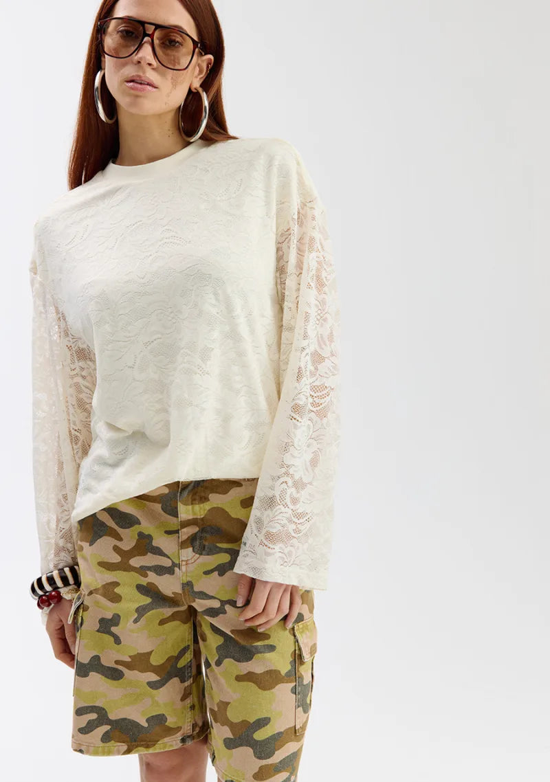 Short Scott van Harper & Yve, kleur Green Camo