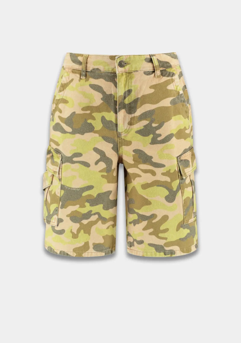 Short Scott van Harper & Yve, kleur Green Camo