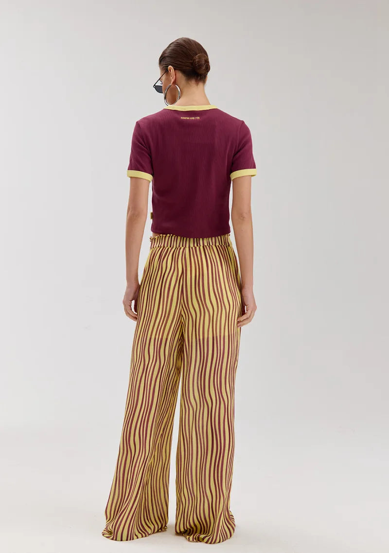 Top Sombra van Harper & Yve, kleur Cassis
