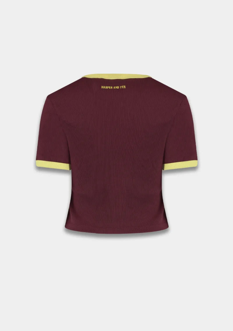 Top Sombra van Harper & Yve, kleur Cassis