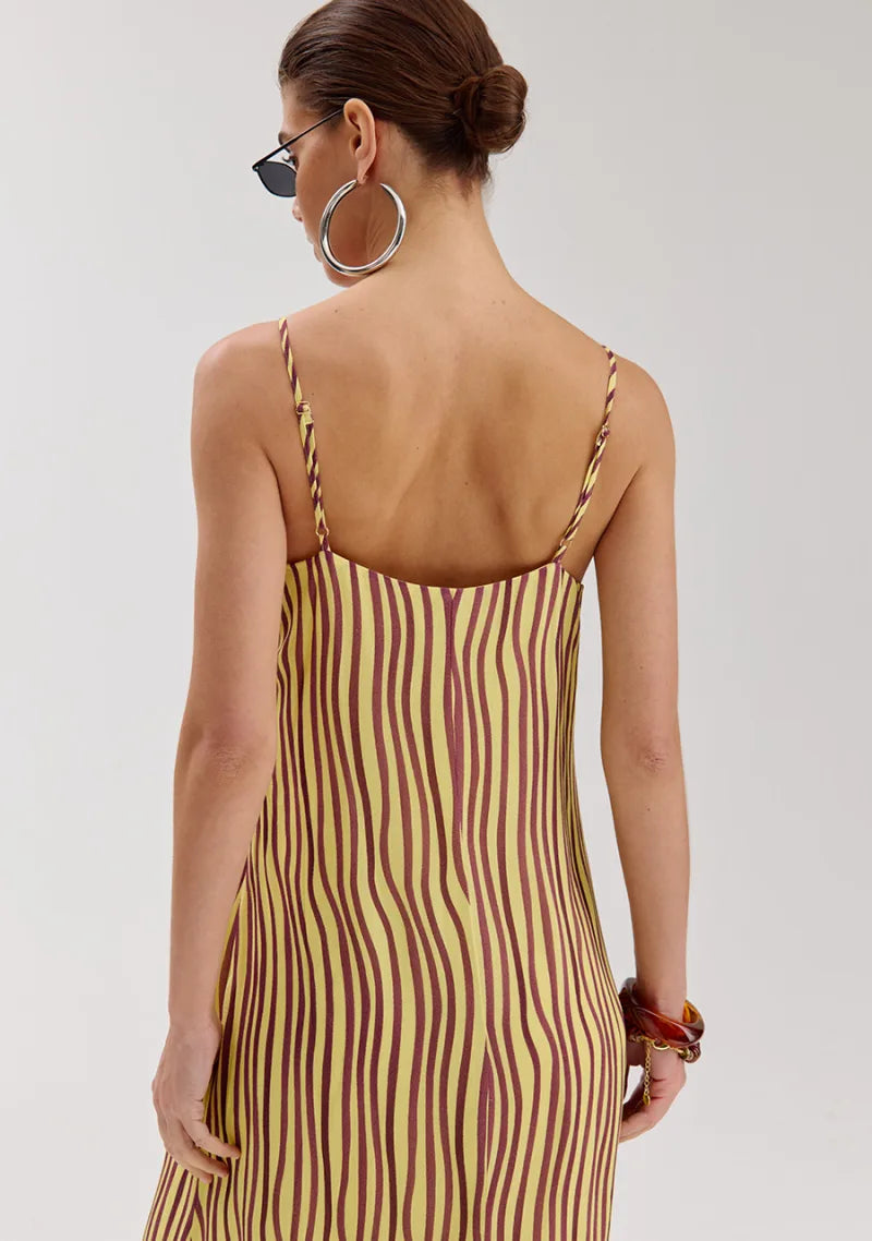 Jurk Vivien van Harper & Yve, kleur Sassy Stripe