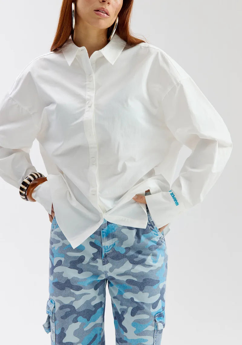 Yelena Longsleeve van Harper & Yve, kleur Ecru