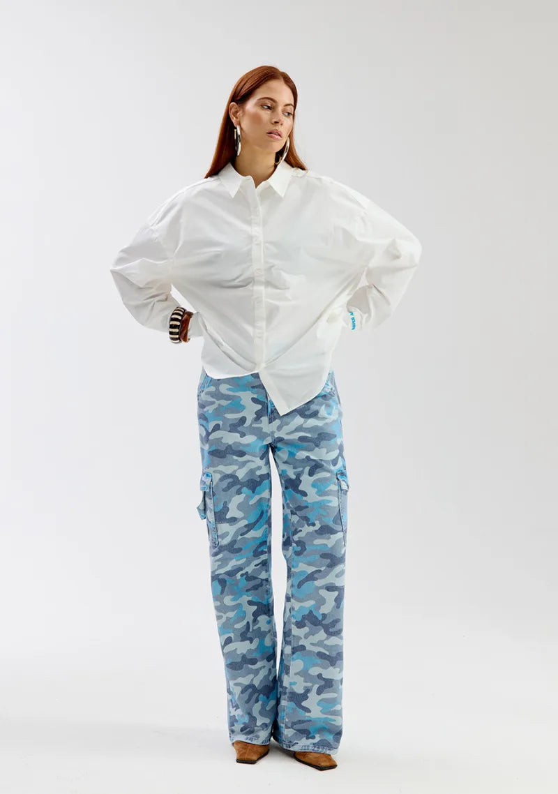 Yelena Longsleeve van Harper & Yve, kleur Ecru