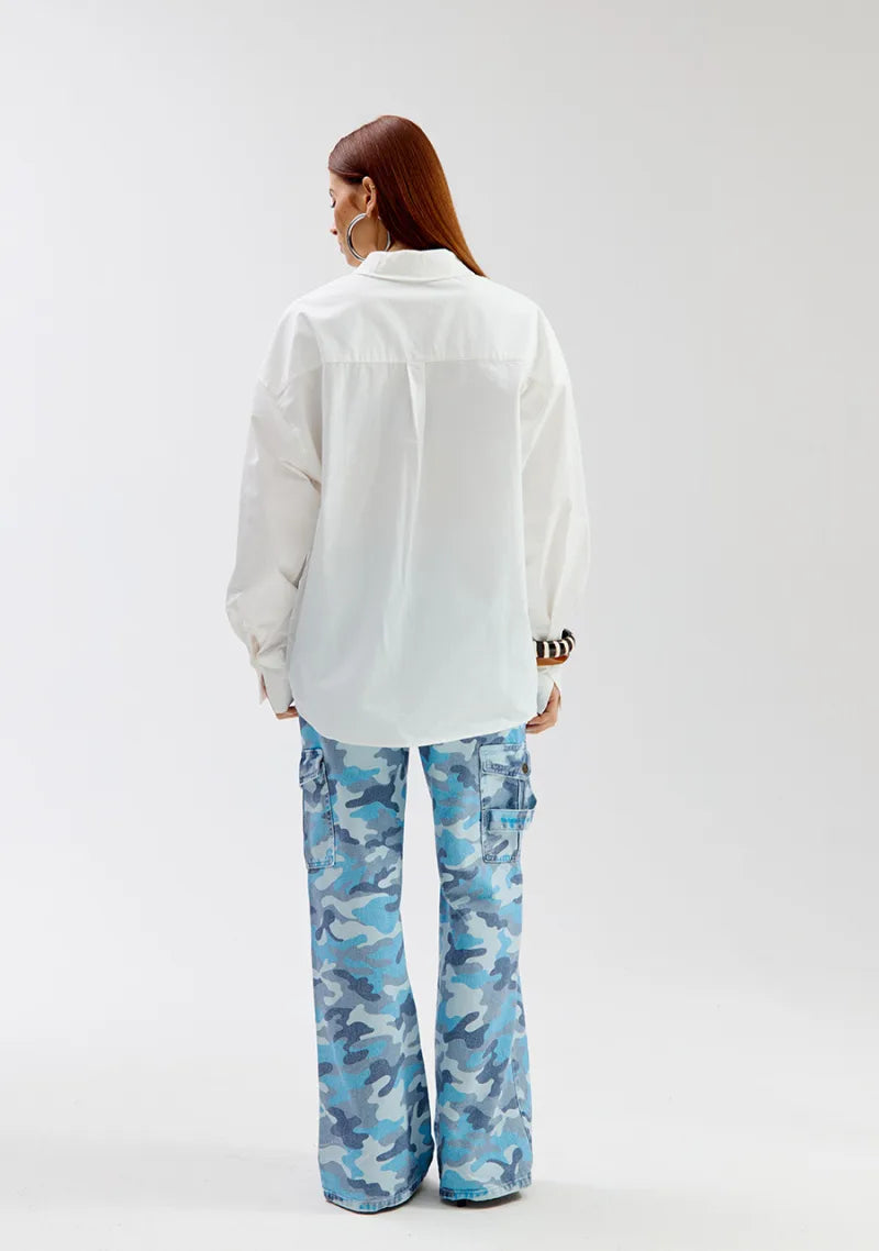 Yelena Longsleeve van Harper & Yve, kleur Ecru