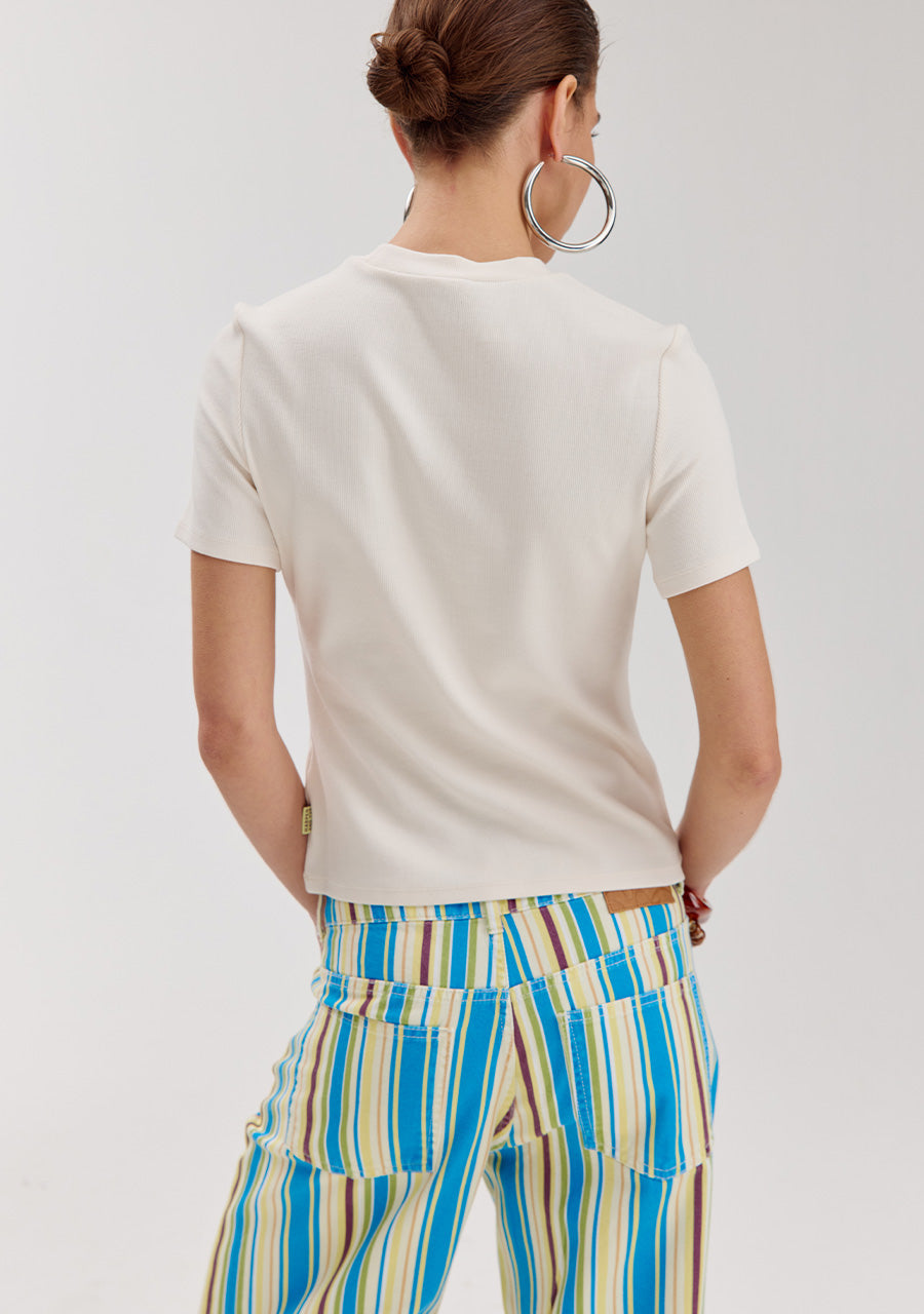 Top Cammy van Harper & Yve, kleur Ecru