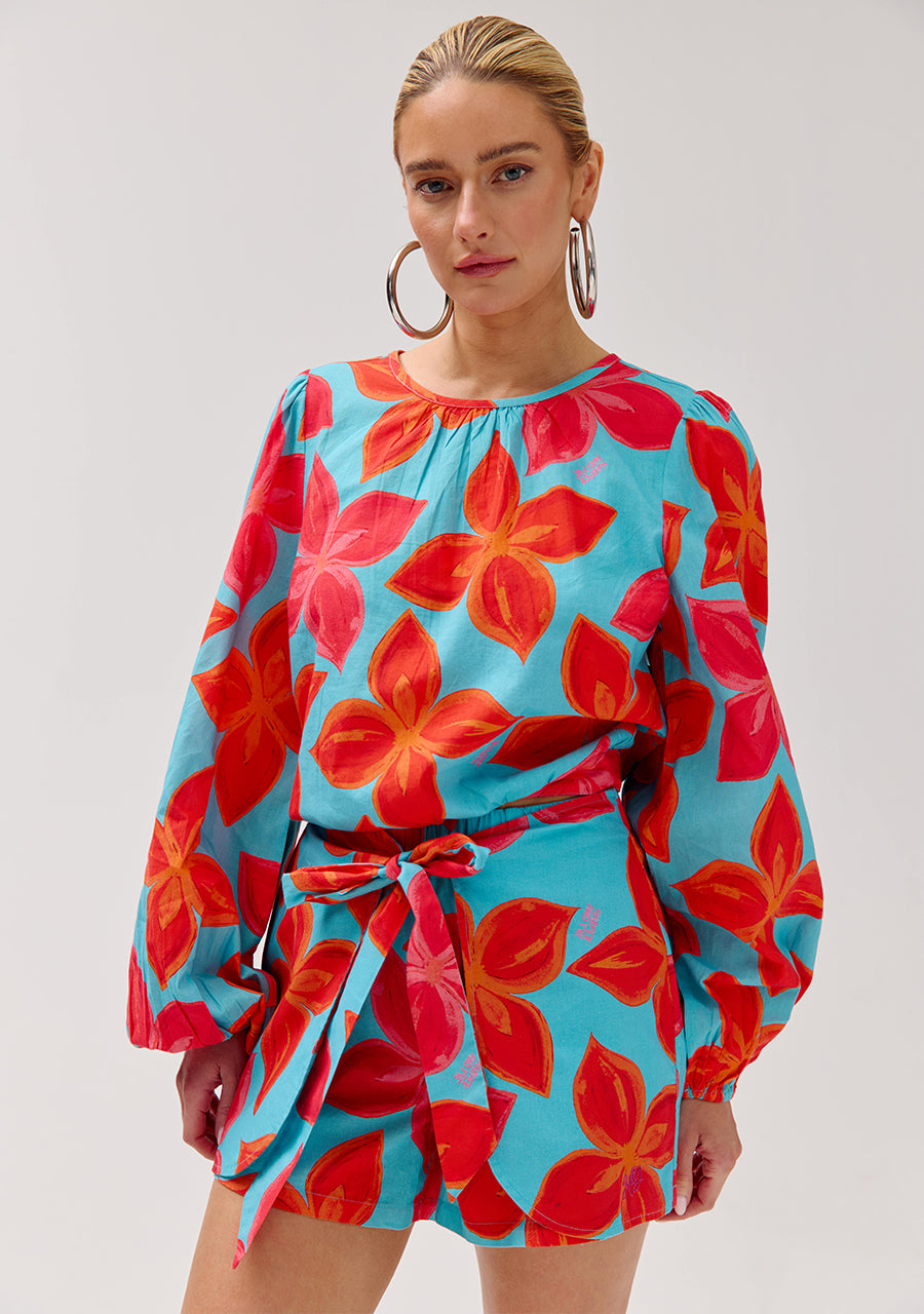 Short Mila van Harper & Yve, kleur Fragile Flower